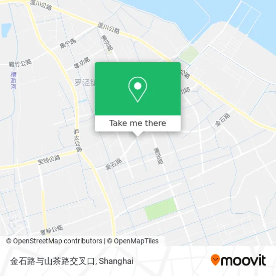 金石路与山茶路交叉口 map