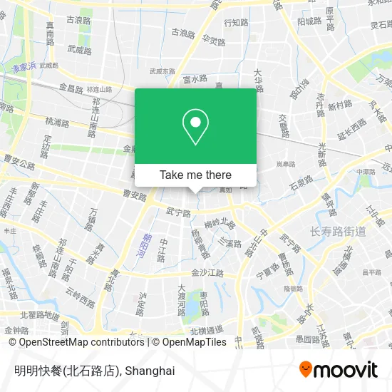 明明快餐(北石路店) map