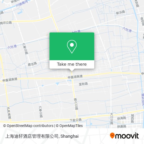 上海迪轩酒店管理有限公司 map