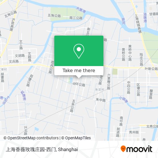 上海香薇玫瑰庄园-西门 map