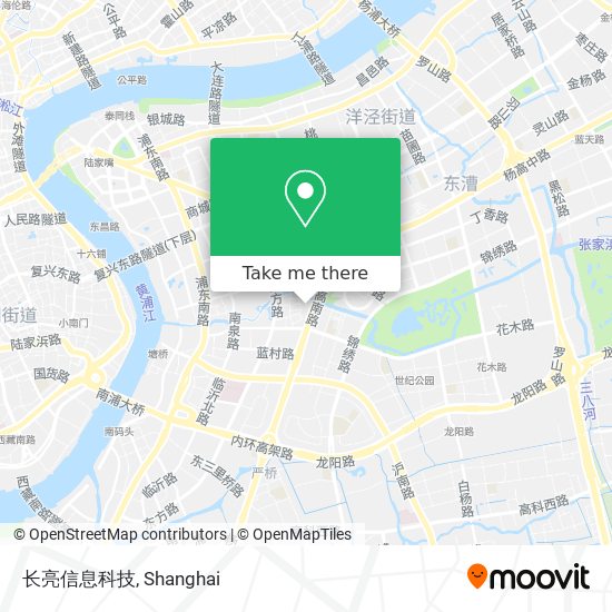 长亮信息科技 map