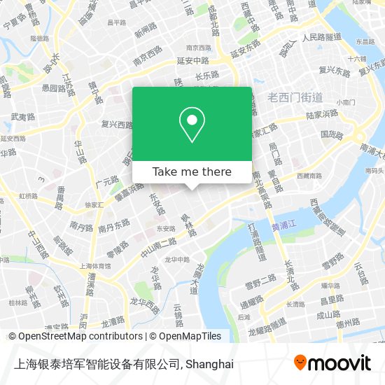 上海银泰培军智能设备有限公司 map