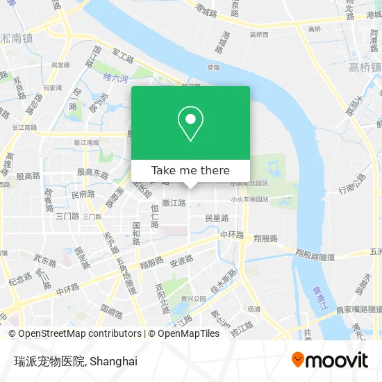 瑞派宠物医院 map