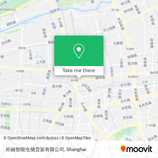 炬融智能仓储货架有限公司 map
