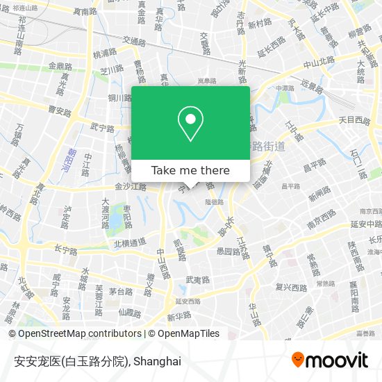 安安宠医(白玉路分院) map
