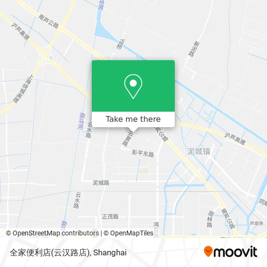 全家便利店(云汉路店) map