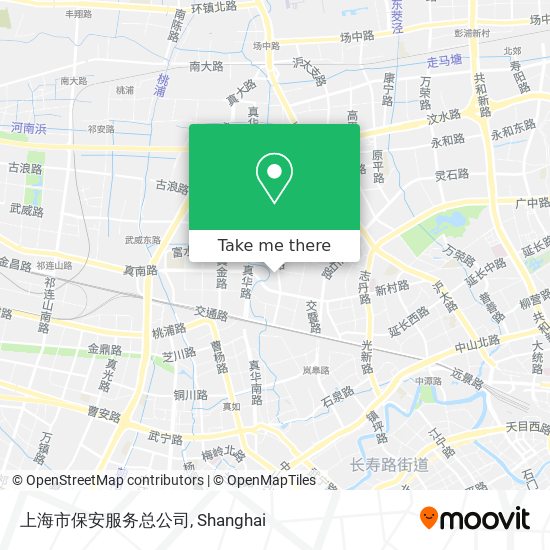 上海市保安服务总公司 map