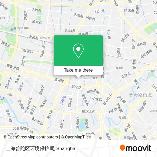 上海普陀区环境保护局 map