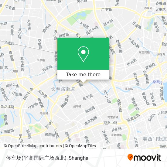 停车场(平高国际广场西北) map