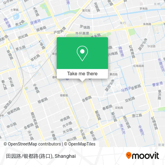 田园路/银都路(路口) map