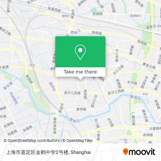 上海市嘉定区金鹤中学2号楼 map