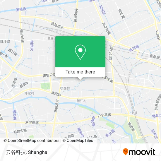 云谷科技 map