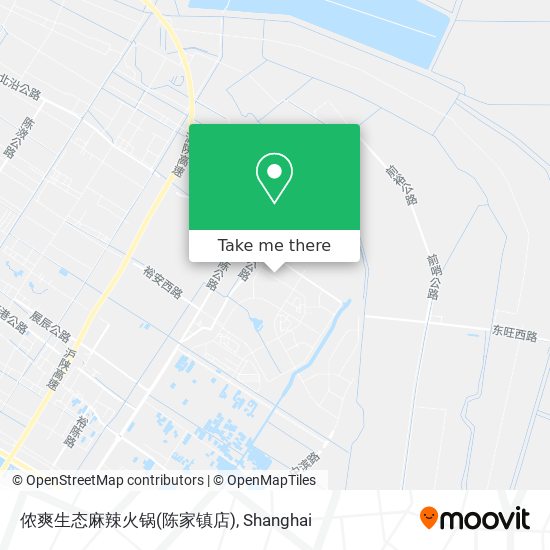 侬爽生态麻辣火锅(陈家镇店) map