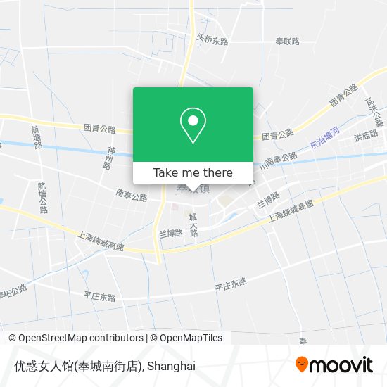 优惑女人馆(奉城南街店) map