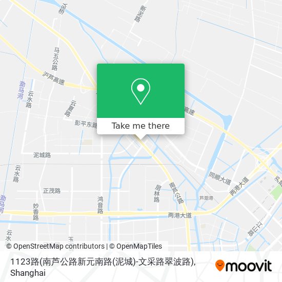 1123路(南芦公路新元南路(泥城)-文采路翠波路) map