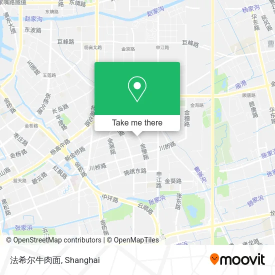 法希尔牛肉面 map
