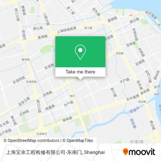 上海宝余工程检修有限公司-东南门 map