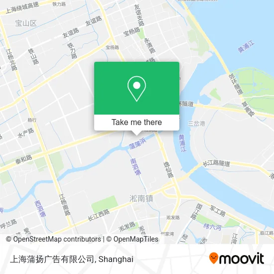上海蒲扬广告有限公司 map