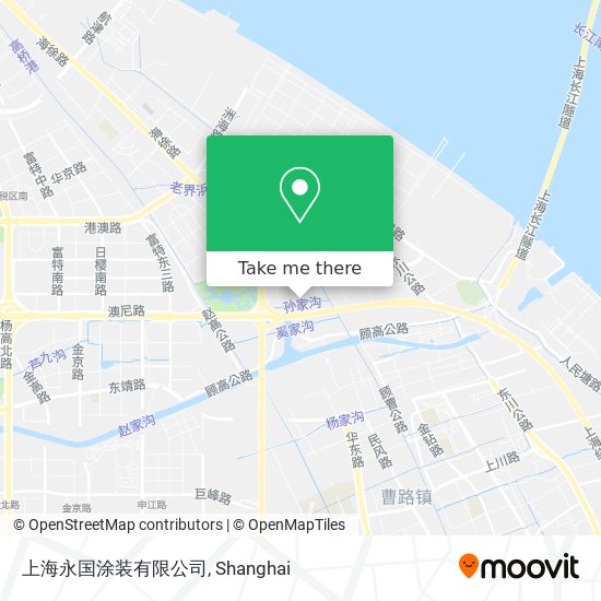 上海永国涂装有限公司 map