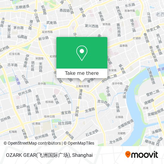 OZARK GEAR(飞洲国际广场) map