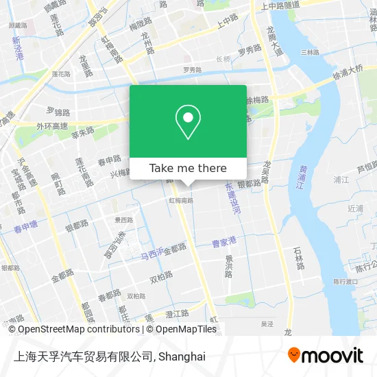 上海天孚汽车贸易有限公司 map