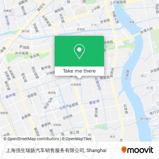 上海强生瑞扬汽车销售服务有限公司 map