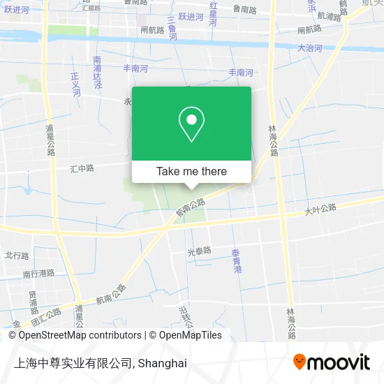 上海中尊实业有限公司 map