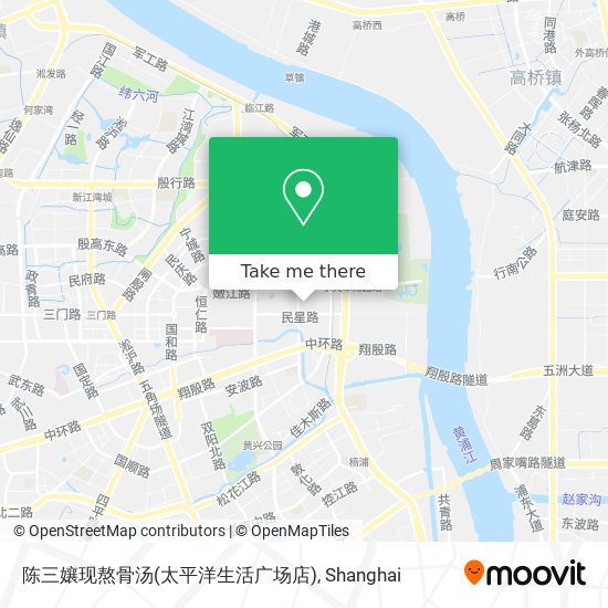 陈三孃现熬骨汤(太平洋生活广场店) map