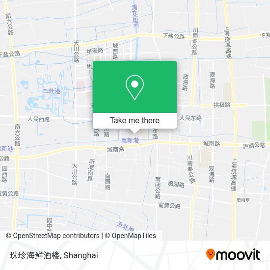 珠珍海鲜酒楼 map