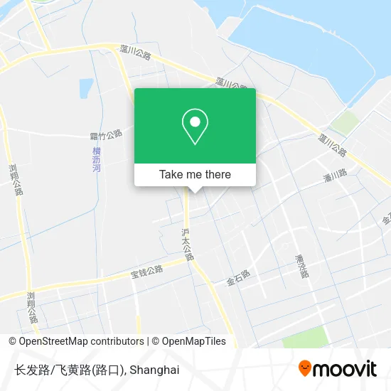 长发路/飞黄路(路口) map