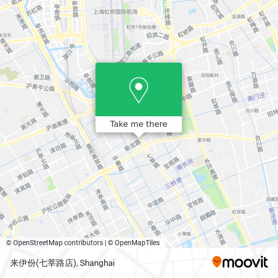 来伊份(七莘路店) map