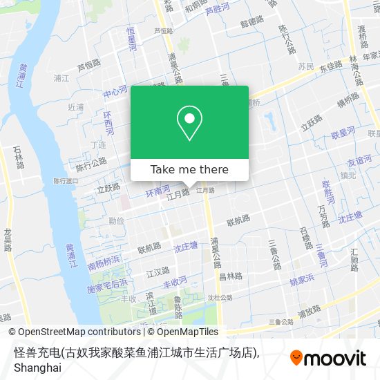 怪兽充电(古奴我家酸菜鱼浦江城市生活广场店) map