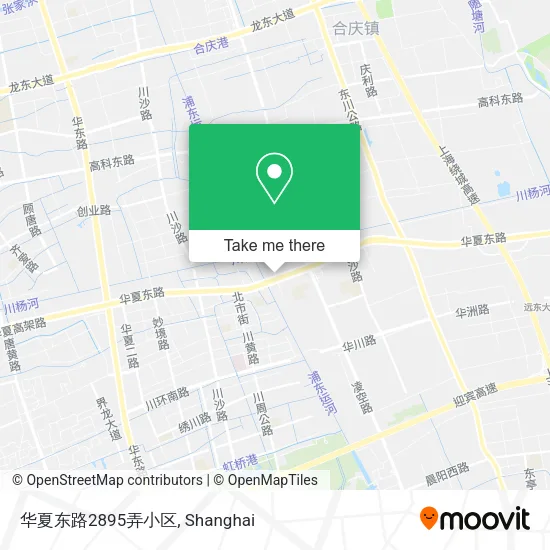 华夏东路2895弄小区 map