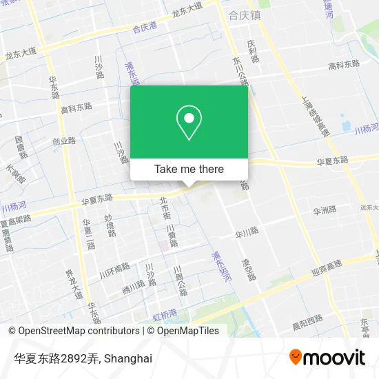 华夏东路2892弄 map