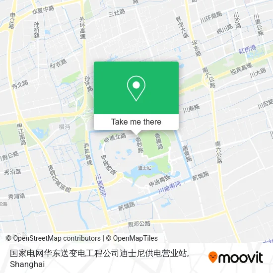 国家电网华东送变电工程公司迪士尼供电营业站 map