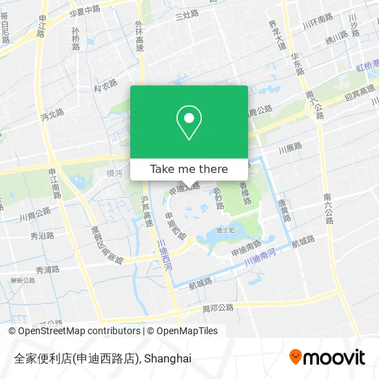 全家便利店(申迪西路店) map