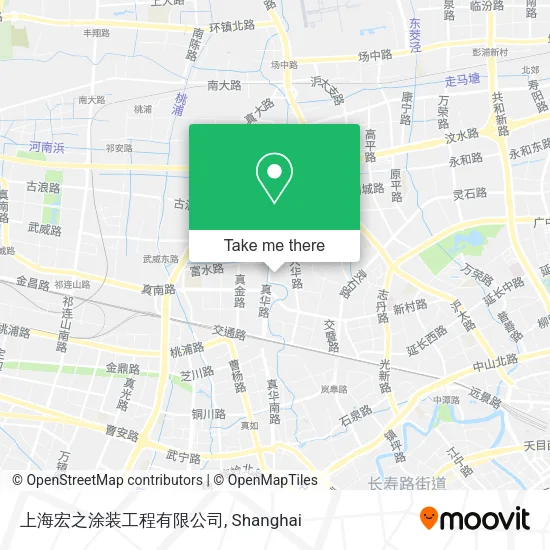 上海宏之涂装工程有限公司 map