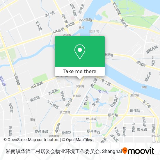 淞南镇华浜二村居委会物业环境工作委员会 map