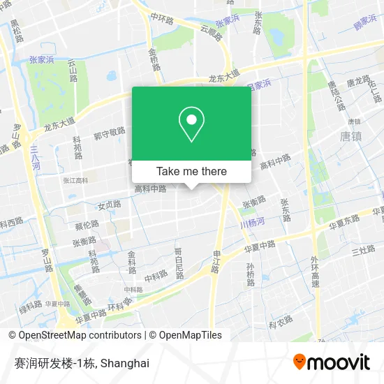 赛润研发楼-1栋 map