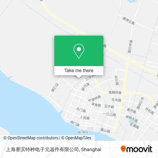 上海赛滨特种电子元器件有限公司 map