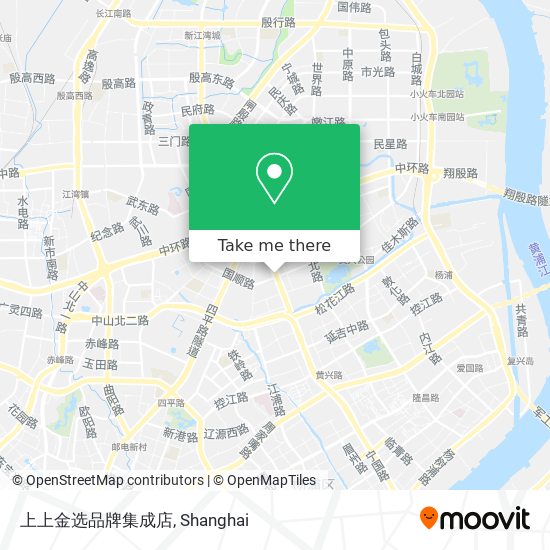 上上金选品牌集成店 map