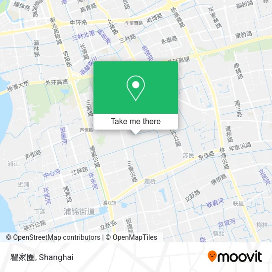 瞿家圈 map