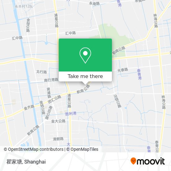 瞿家塘 map