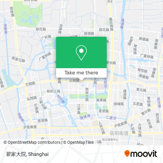 瞿家大院 map