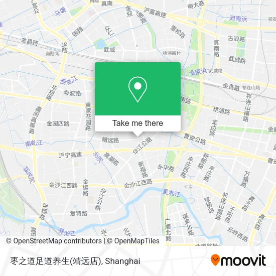 枣之道足道养生(靖远店) map