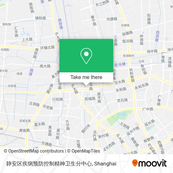 静安区疾病预防控制精神卫生分中心 map