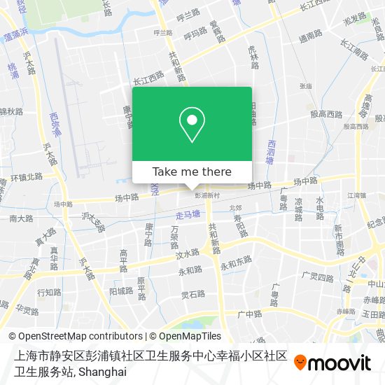上海市静安区彭浦镇社区卫生服务中心幸福小区社区卫生服务站 map
