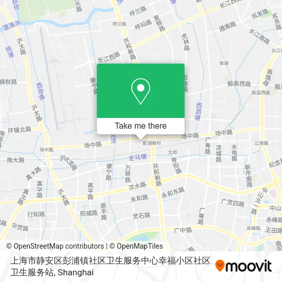 上海市静安区彭浦镇社区卫生服务中心幸福小区社区卫生服务站 map