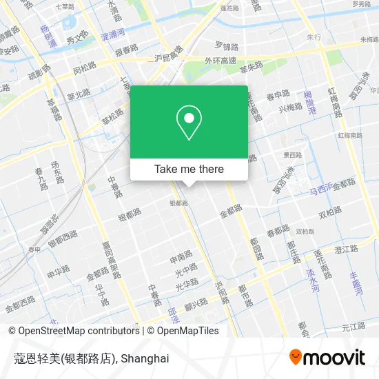 蔻恩轻美(银都路店) map