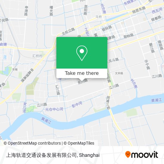 上海轨道交通设备发展有限公司 map